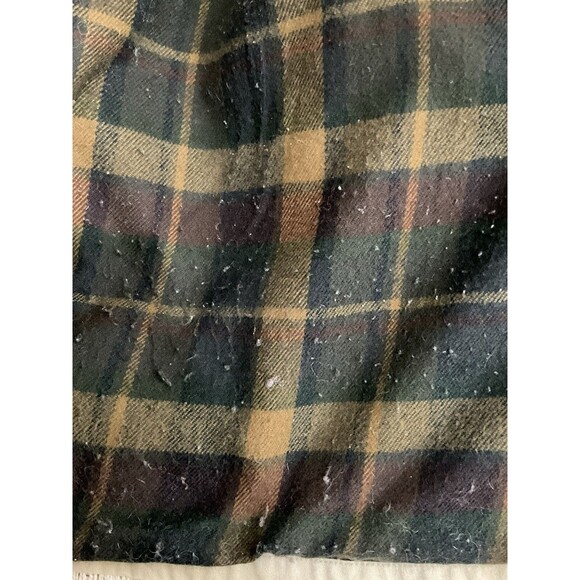 VTG St Johns Bay Mens Leather Collar Barn Chore Coat XL Beige 90s Outdoors - Picture 10 of 11